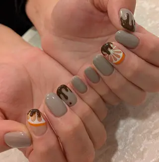 ネイル ジェヌインネイル 河内のネイルデザイン