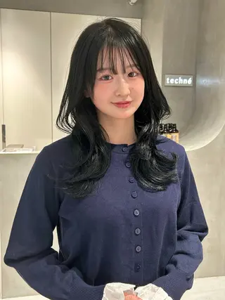 セミロング カラー techné所属・【techné】田丸 翔大のヘアスタイル