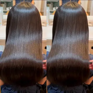ロング 美髪縮毛矯正🤍 髪質改善/Shinaのヘアスタイル