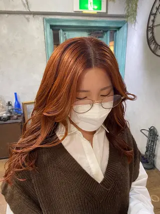 ロング カラー 🌼🌿 百瀬知未🌿🌼のヘアスタイル