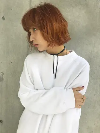 ショート カラー コジマ ダイスケのヘアスタイル