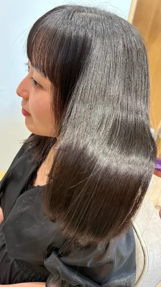 ミディアム 🎀ブリーチなし 透明感🎀yuhiのヘアスタイル