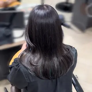 ミディアム カラー Kurumi🩶銀座 ラベンダーカラー🎀のヘアスタイル