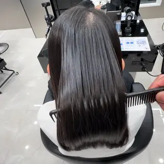 HARUKI MINATO japan 仙台店所属・✨【髪質改善/縮毛 矯正】✨ゆうほのヘアスタイル