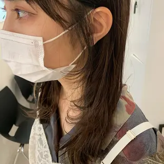 ミディアム MARU レイヤー/パーマのヘアスタイル