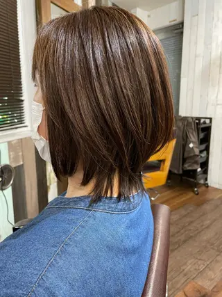 ミディアム SENSEスタイリストアカデミー守谷校所属・サロンアカデミー 増渕　規泰のヘアスタイル