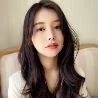 ロング ボブ・レイヤー 田中 励也のヘアスタイル