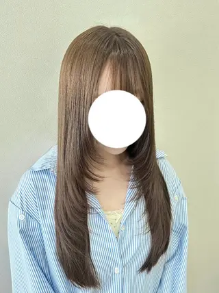 ロング カラー Rei /透明感×韓国ヘアのヘアスタイル