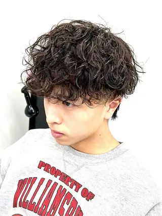 ショート パーマ メンズ 女子ウケ✅/メンズ パーマ/Renaのヘアスタイル