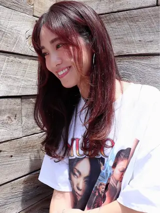 セミロング CECIL hair なんば店所属・メンズパーマ 艶髪☆店長☆有馬のヘアスタイル