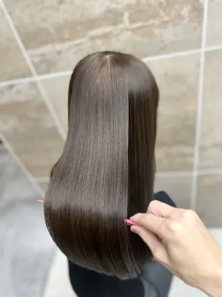 ロング カラー パーマ 【髪質改善特化】 tamのヘアスタイル