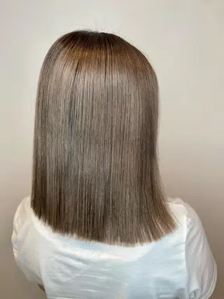 セミロング カラー メンズ キッズ SALOWIN 新宿三丁目East所属・縮毛矯正/艶カラー /美髪/ﾒｸﾞﾐのヘアスタイル