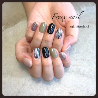 ネイル Freex nail所属・freex nail /ニュアンス/個性派のネイルデザイン