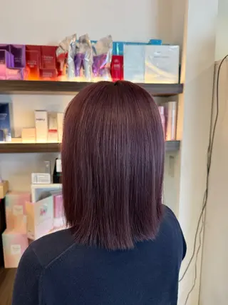 カラー Grandoll Luxe所属・大神 鈴夏のヘアスタイル