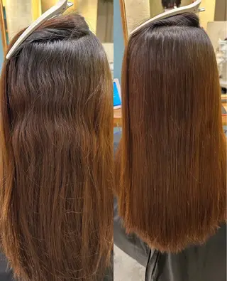 セミロング Mirareee tokyo所属・❀ 浜 ❀ 前髪・顔周りのヘアスタイル