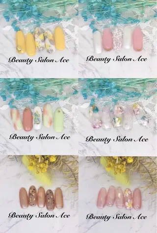 ネイル Beauty Salon Ace(ネイルサロン エース)所属・池袋フィルイン Ace♡長さだしのネイルデザイン