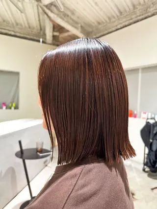 ミディアム カラー mario所属・松岡 陸弥のヘアスタイル