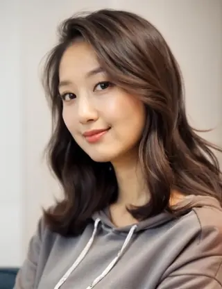 セミロング innocent 青葉台駅桜台公園前店のヘアスタイル