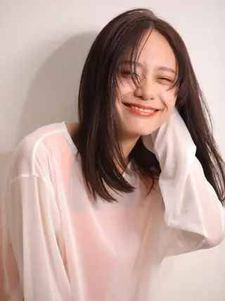 ロング オリーブ南森町✨️ 畑中さとこのヘアスタイル