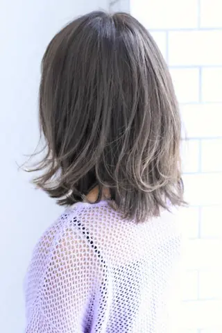 ミディアム 小顔カット/レイヤー 【WiLL】加藤のヘアスタイル