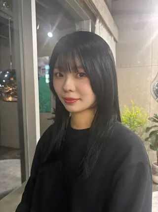 ロング 【eim】小塚 玲奈のヘアスタイル