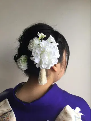 ヘアアレンジ 大内 郁のヘアスタイル