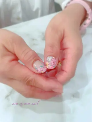 ネイル arm in arm ︎✿Yamamotoのマツエク・マツパデザイン