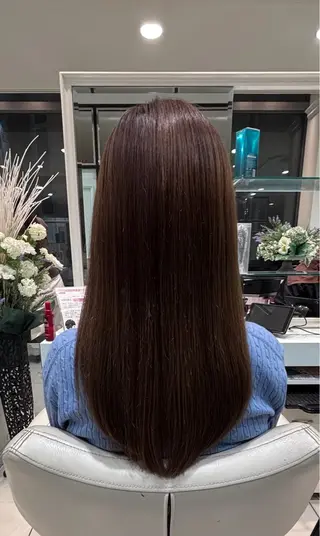 ロング 髪質改善 縮毛矯正 🌙 ゆきのヘアスタイル