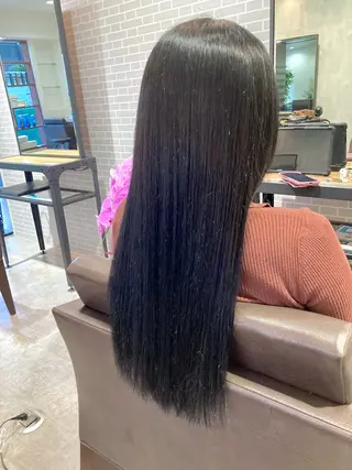 ロング ぱく みやんのヘアスタイル