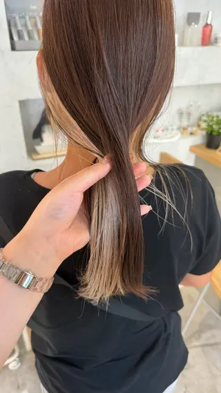 ロング Lico所属・小川 楓華のヘアスタイル