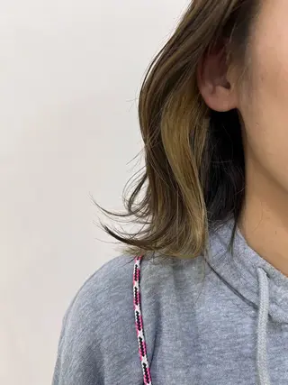 ミディアム 🌈野間 声良🌈のヘアスタイル