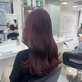 ロング カラー 透明感/艶髪/💖 トレンドスタイル💖のヘアスタイル