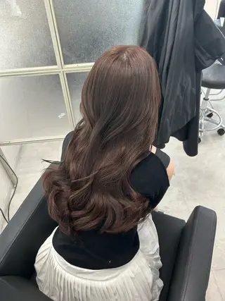 セミロング MAHO/透明感カラ ー/髪質改善🍒のヘアスタイル