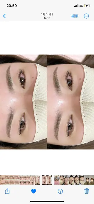 アイブロウ eyelash li a kuba🌙のマツエク・マツパデザイン