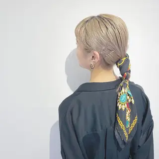 ショート ヘアアレンジ インナーカラー/レイ ヤーカット♡/マキシのヘアスタイル
