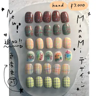 ネイル nail atelier 泡沫 utakata所属・ナカジマミナミ ﾈｲﾘｽﾄのネイルデザイン