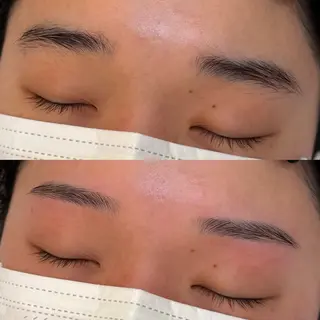 メンズ アイブロウ Un eyesalon所属・Un nail salonのネイルデザイン