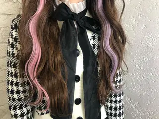 ロング ️❤️透明感カラー Yūka❤️のヘアスタイル