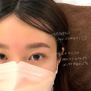 マツエク・マツパ アイブロウ GO TODAY SHAiRE SALON Vellmie店所属・吉祥寺kasumi 🌛eye/browのマツエク・マツパデザイン