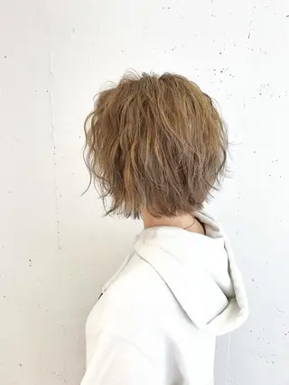 ショート 韓国ヘア 山本勝志のヘアスタイル