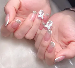 ネイル M🌷nail 長さだし専門店のネイルデザイン