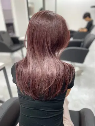 セミロング ACTION心斎橋店 髪質改善のヘアスタイル