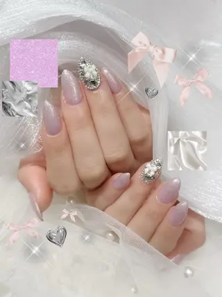 ネイル 🩵 aoi🩵のネイルデザイン