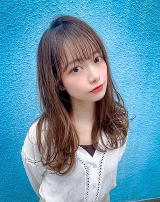 ミディアム 髪質改善✨艶髪✨ レイヤーカット 田畑のヘアスタイル