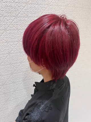 ショート カラー 下田 あみのヘアスタイル
