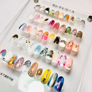 ネイル AinaShareSalon所属・Yui＊Aina ShareSalonのネイルデザイン