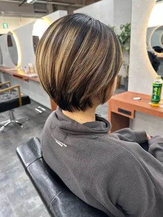 ショート hair atelier OZ 安積店所属・Natsuki OZ安積店のヘアスタイル