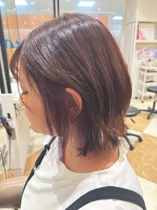 ミディアム カラー 失敗しないパーマ 赤塚雄輝のヘアスタイル