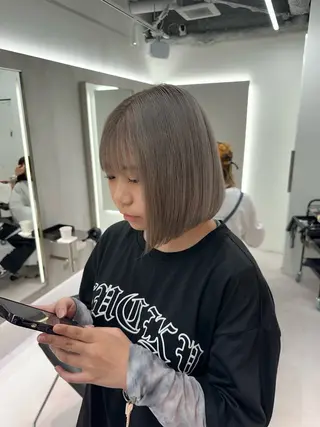 ショート カラー パーマ ヘアアレンジ メンズ キッズ 🌟代表 Yuito🌟のヘアスタイル