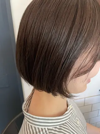 ショート カラー ボブ/暖色/デザイン KOYUKI⛄️のヘアスタイル